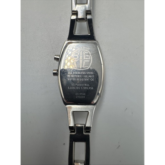 Fossil F2 Valentines Day Watch Women 20mm Silver Tone Heart Animation 7.5" - Picture 5 of 7